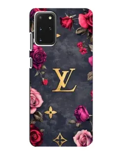 Чехол для Samsung Galaxy S20 с картинкой «Цветочный Louis Vuitton»