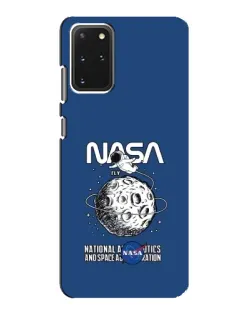 Чехол для Samsung Galaxy S20 с картинкой «NASA — лунная миссия»