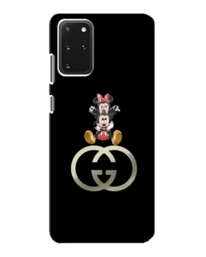 Чехол для Samsung Galaxy S20 с картинкой «Минни Маус на лого»