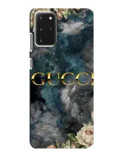 Чехол для Samsung Galaxy S20 с картинкой «Абстрактные цветы Gucci»