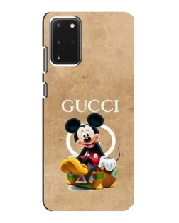 Чехол для Samsung Galaxy S20 с картинкой «Микки Маус Gucci — крафт»