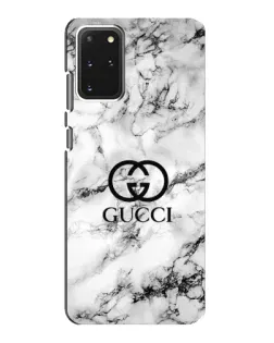 Чехол для Samsung Galaxy S20 с картинкой «Gucci — мраморный шик»