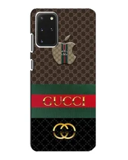 Чехол для Samsung Galaxy S20 с картинкой «Gucci — брендированный десерт»