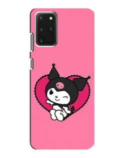 Чохол для Samsung Galaxy S20 з картинкою «Kuromi — любов у серці»