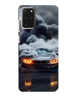 Чехол для Samsung Galaxy S20 с картинкой «BMW в дыму»