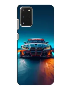 Чохол для Samsung Galaxy S20 з картинкою «BMW — вогні неону»