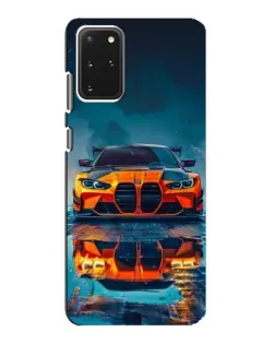 Чохол для Samsung Galaxy S20 з картинкою «BMW — золота емблема»