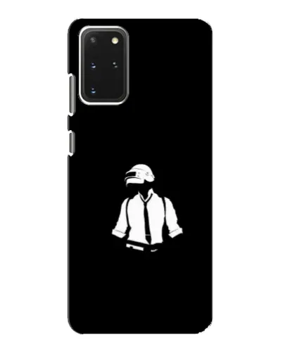 Чехол для Samsung Galaxy S20 с картинкой «PUBG — белый шлем»