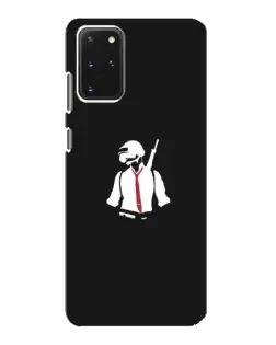 Чехол для Samsung Galaxy S20 с картинкой «PUBG — силуэт воина»