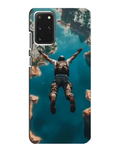 Чехол для Samsung Galaxy S20 с картинкой «PUBG — свободное падение»