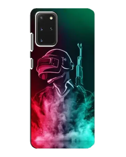 Чехол для Samsung Galaxy S20 с картинкой «PUBG — огненный воин»