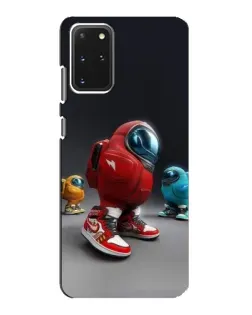 Чехол для Samsung Galaxy S20 с картинкой «Among Us — 3D стиль»