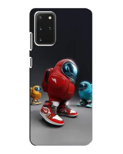 Чехол для Samsung Galaxy S20 с картинкой «Among Us — 3D стиль»
