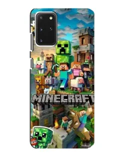 Чехол для Samsung Galaxy S20 с картинкой «Замок Minecraft»