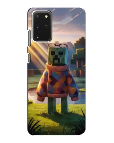 Чехол для Samsung Galaxy S20 с картинкой «Крипер в свитере» Чехол для Samsung Galaxy S20 с картинкой «Крипер в свитере»