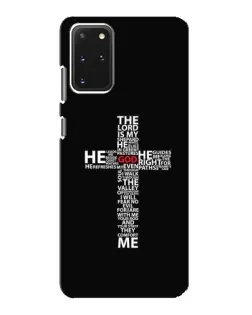 Чохол для Samsung Galaxy S20 з картинкою «Текстовий хрест»