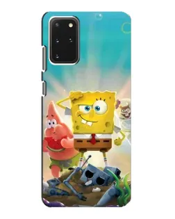 Чехол для Samsung Galaxy S20 с картинкой «Спанч Боб победитель»