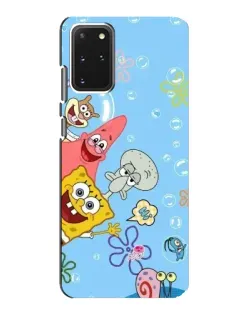 Чехол для Samsung Galaxy S20 с картинкой «Веселые пузырьки»