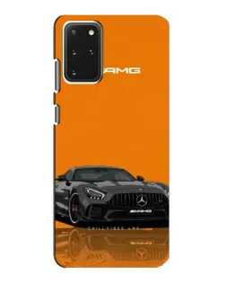 Чехол для Samsung Galaxy S20 с картинкой «Оранжевый Mercedes AMG»
