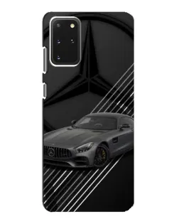 Чехол для Samsung Galaxy S20 с картинкой «Mercedes AMG — графика»