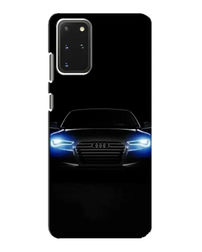 Чехол для Samsung Galaxy S20 с картинкой «Audi в неоне»