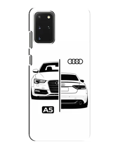 Чехол для Samsung Galaxy S20 с картинкой «Audi — контрастный дизайн»