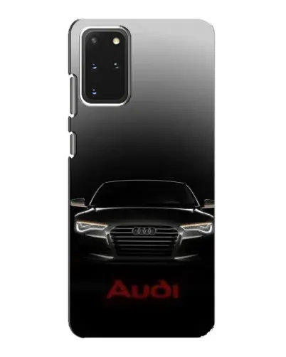 Чехол для Samsung Galaxy S20 с картинкой «Audi — градиентный контур»