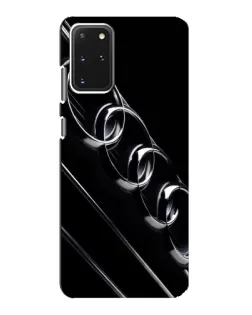 Чехол для Samsung Galaxy S20 с картинкой «Audi — абстрактные кольца»