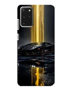 Чехол для Samsung Galaxy S20 с картинкой «Ночной Lamborghini драйв»