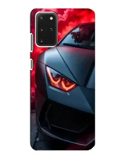 Чехол для Samsung Galaxy S20 с картинкой «Lamborghini красное сияние»