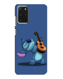 Чехол для Samsung Galaxy S20 с картинкой «Стич с укулеле»