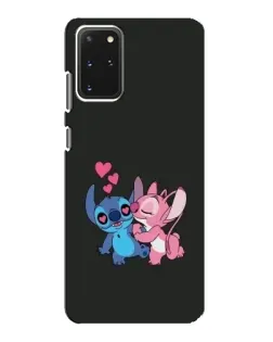 Чехол для Samsung Galaxy S20 с картинкой «Анжел целует Стича»