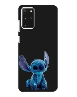 Чехол для Samsung Galaxy S20 с картинкой «Стич на черном»