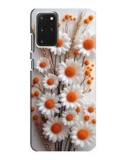 Чехол для Samsung Galaxy S20 с картинкой «Белые сухоцветы» Чехол для Samsung Galaxy S20 с картинкой «Белые сухоцветы»