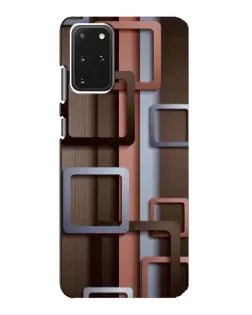 Чехол для Samsung Galaxy S20 с картинкой «Коричневые объемные квадраты» Чехол для Samsung Galaxy S20 с картинкой «Коричневые объемные квадраты»