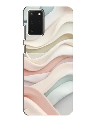 Чехол для Samsung Galaxy S20 с картинкой «Пастельные нежные волны»