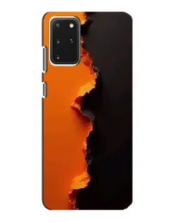 Чехол для Samsung Galaxy S20 с картинкой «Оранжевый разлом»