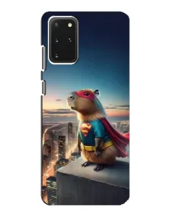 Чехол для Samsung Galaxy S20 с картинкой «Капи-мен супергерой»