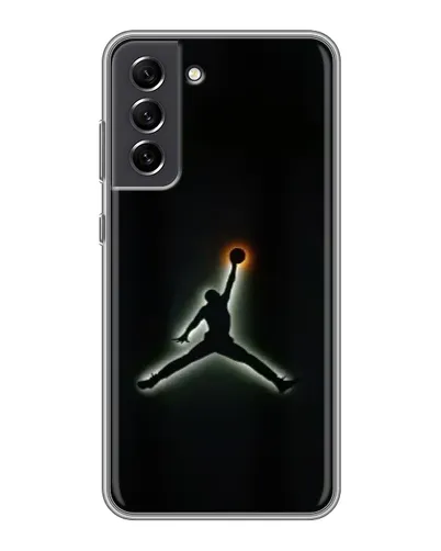 Чехол для Samsung Galaxy S21 FE с картинкой «Jordan Gradient Logo»