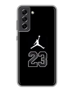 Чехол для Samsung Galaxy S21 FE с картинкой «Jordan Flight 23»