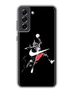 Чехол для Samsung Galaxy S21 FE с картинкой «Jordan Jumpman»