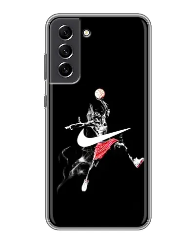 Чехол для Samsung Galaxy S21 FE с картинкой «Jordan Jumpman»