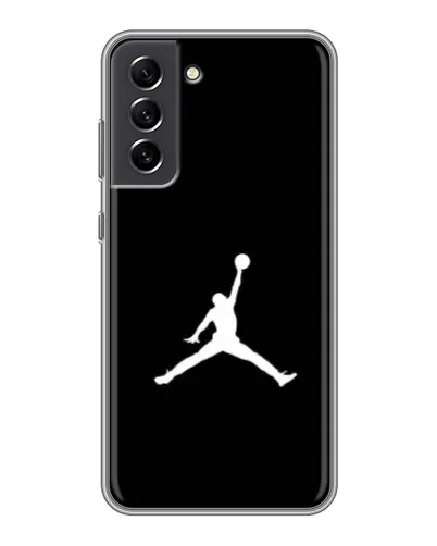 Чехол для Samsung Galaxy S21 FE с картинкой «Jordan Silhouette»