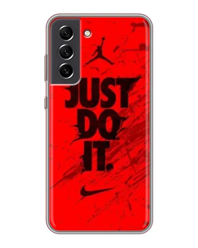 Чехол для Samsung Galaxy S21 FE с картинкой «Nike Just Do It»