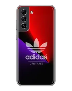 Чехол для Samsung Galaxy S21 FE с картинкой «Adidas Red Neon»