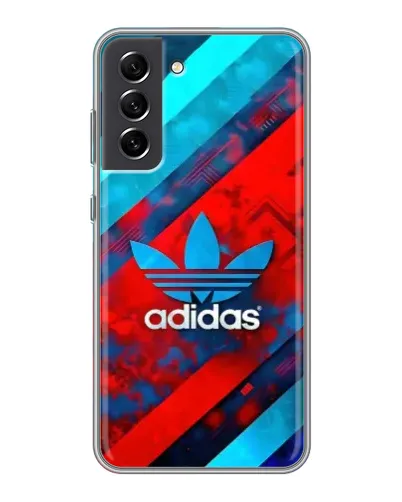 Чехол для Samsung Galaxy S21 FE с картинкой «Абстракция Adidas»