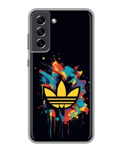 Чехол для Samsung Galaxy S21 FE с картинкой «Adidas Splash»