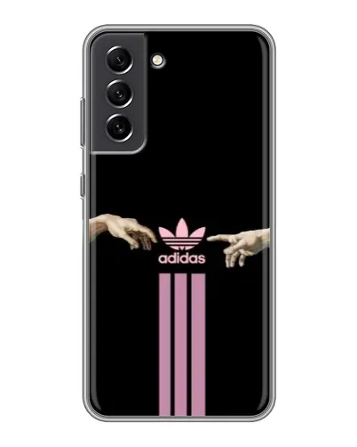 Чехол для Samsung Galaxy S21 FE с картинкой «Adidas Hands»