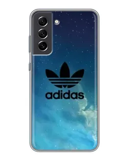 Чехол для Samsung Galaxy S21 FE с картинкой «Adidas Stone Logo»