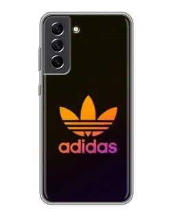 Чехол для Samsung Galaxy S21 FE с картинкой «Градиент Adidas»